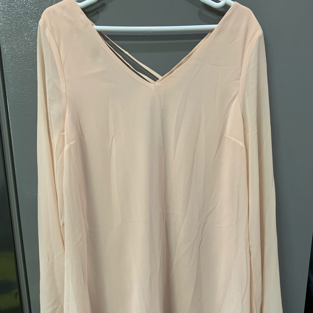 Women’s large pink/peach loveriche dress